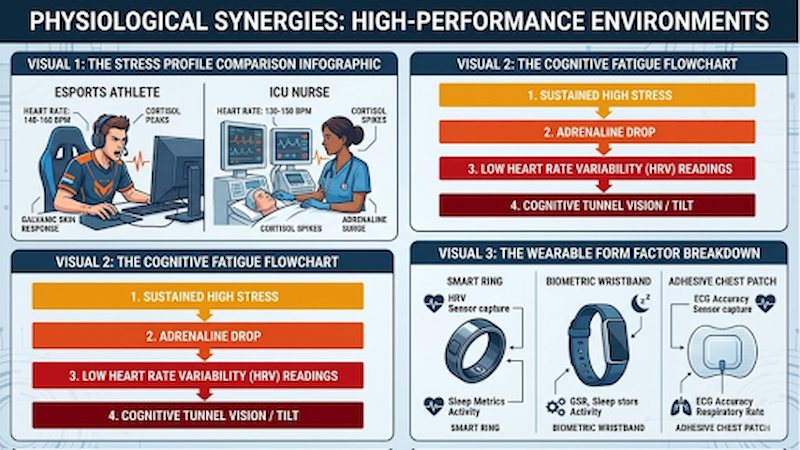  Stress Tracking in Esports & Critical Care Nursing 