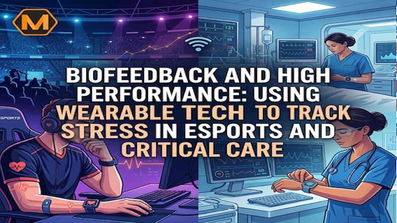 Stress Tracking in Esports & Critical Care Nursing